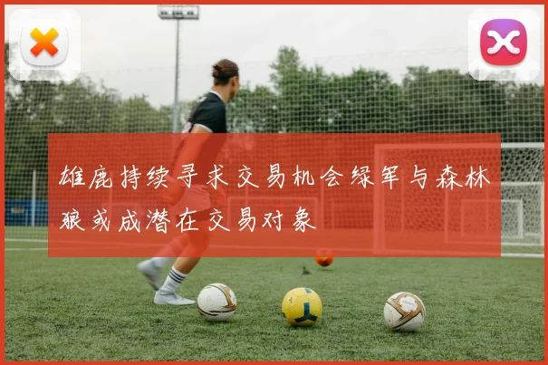 雄鹿持续寻求交易机会绿军与森林狼或成潜在交易对象