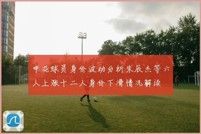 申花球员身价波动分析朱辰杰等六人上涨十二人身价下滑情况解读